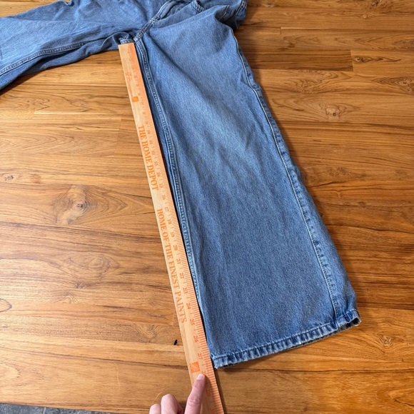 Hollister Jeans Women’s 000 Short Low Rise Baggy Flower Butterfly Embroidery - Picture 6 of 13